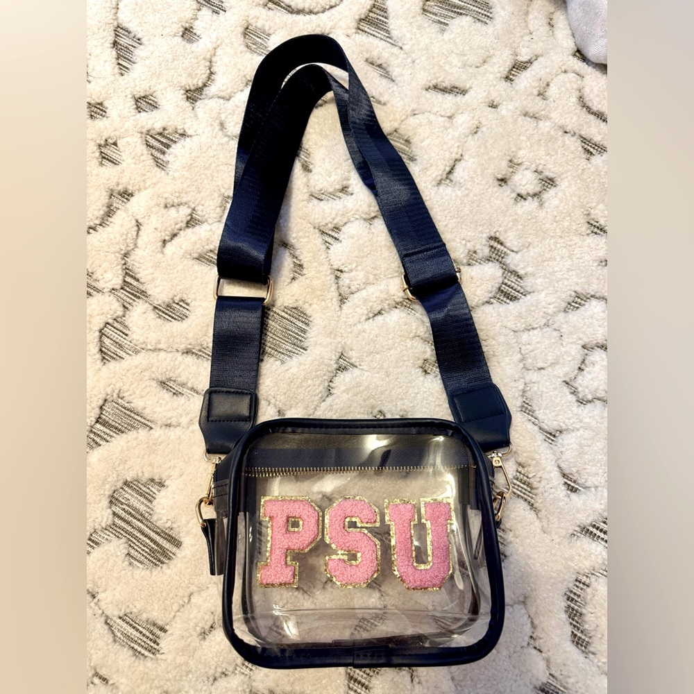 Penn State clear purse. Never used